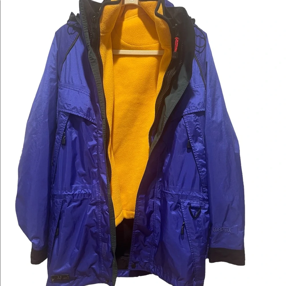 EDDIE BAUER EBTEK Gore-Tex Parka and Polartec Fleece Vest System - Picture 1 of 10